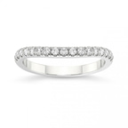 9ct White Gold Jovie Wedding Band (1/3 Ct. Tw.) front image