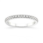 9ct White Gold Rhea Wedding Band (1/4 Ct. Tw.) front image