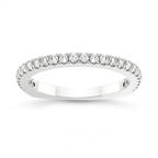 10kt White Gold Hayes Wedding Band (1/3 Ct. Tw.) front image