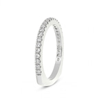 10kt White Gold Hayes Wedding Band (1/3 Ct. Tw.) left