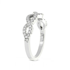 18kt White Gold Laine Wedding Band (1/4 Ct. Tw.) left