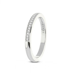 18kt White Gold Tess Wedding Band (1/6 Ct. Tw.) left
