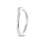 14kt White Gold Jesse Wedding Band (1/4 Ct. Tw.) left
