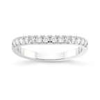 Platinum Milan Wedding Band (1/3 Ct. Tw.) front image