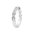 18kt White Gold Linda Wedding Band (1/3 Ct. Tw.) left