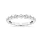 Platinum Zeta Wedding Band (1/6 Ct. Tw.) front image