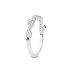 14kt White Gold Pia Wedding Band (1/4 Ct. Tw.) left