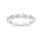 14kt White Gold Rina Wedding Band (1/5 Ct. Tw.) front image