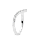 9ct White Gold Edda Wedding Band (1/3 Ct. Tw.) left
