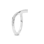 Platinum Dulce Wedding Band (1/4 Ct. Tw.) left