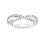 9ct White Gold Kaya Wedding Band (3/8 Ct. Tw.) front image