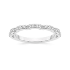 14kt White Gold Ocane Wedding Band (1/3 Ct. Tw.) front image