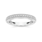 9ct White Gold Axelle Wedding Band (3/8 Ct. Tw.) front image