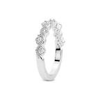9ct White Gold Esme Wedding Band (1/3 Ct. Tw.) left