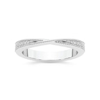 18kt White Gold Clmence Wedding Band (1/10 Ct. Tw.) front image