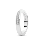 18kt White Gold Clmence Wedding Band (1/10 Ct. Tw.) left