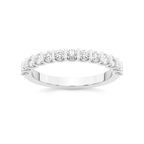 Platinum Romane Wedding Band (1/2 Ct. Tw.) front image