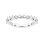 9ct White Gold Perrine Wedding Band (1/2 Ct. Tw.) front image