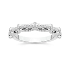 14kt White Gold lise Wedding Band (1/2 Ct. Tw.) front image