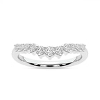18kt White Gold Aurora Wedding Band (3/8 Ct. Tw.) front image
