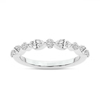 14kt White Gold Shailene Wedding Band (3/4 Ct. Tw.) front image