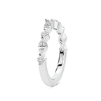 Platinum Abigail Wedding Band (7/8 Ct. Tw.) left
