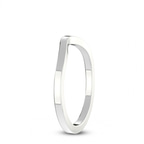 Platinum Gwyn Wedding Band left