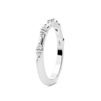 9ct White Gold Moana Wedding Band (3/4 Ct. Tw.) left