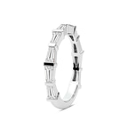 18kt White Gold Paisley Wedding Band (1 1/2 Ct. Tw.) left