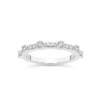 18kt White Gold lodie Wedding Band (1/3 Ct. Tw.) front image
