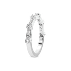 18kt White Gold lodie Wedding Band (1/3 Ct. Tw.) left