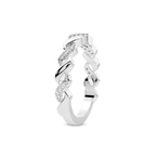 14kt White Gold Aveline Wedding Band (1/10 Ct. Tw.) left