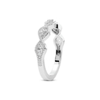 14kt White Gold Floriane Wedding Band (1/4 Ct. Tw.) left