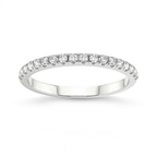 9ct White Gold Ila Wedding Band (1/4 Ct. Tw.) front image