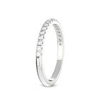 9ct White Gold Ila Wedding Band (1/4 Ct. Tw.) left