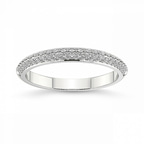14kt White Gold Tia Wedding Band (1/3 Ct. Tw.) front image