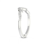 Platinum Maren Wedding Band (1/10 Ct. Tw.) left
