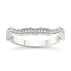 9ct White Gold Audra Wedding Band (1/5 Ct. Tw.) front image