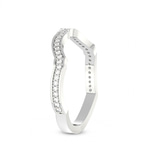 9ct White Gold Audra Wedding Band (1/5 Ct. Tw.) left