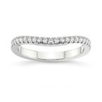 18kt White Gold Keva Wedding Band (1/4 Ct. Tw.) front image
