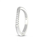 18kt White Gold Keva Wedding Band (1/4 Ct. Tw.) left