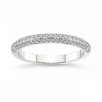14kt White Gold Luz Wedding Band (1/3 Ct. Tw.) front image