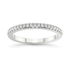 Platinum Gala Wedding Band (1/4 Ct. Tw.) front image