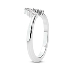 9ct White Gold Maris Wedding Band (1/4 Ct. Tw.) left