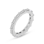 9ct White Gold Ella Wedding Band (1 3/4 Ct. Tw.) left