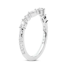 14kt White Gold Juno Wedding Band (1/2 Ct. Tw.) left