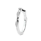 Platinum Avery Wedding Band (1/6 Ct. Tw.) left