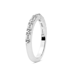 Platinum Gianna Wedding Band (1 1/2 Ct. Tw.) left