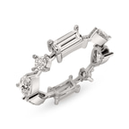 9ct White Gold Starlight Stackable Ring (1 3/4 Ct. Tw.) front image