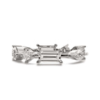 9ct White Gold Starlight Stackable Ring (1 3/4 Ct. Tw.) side right image one